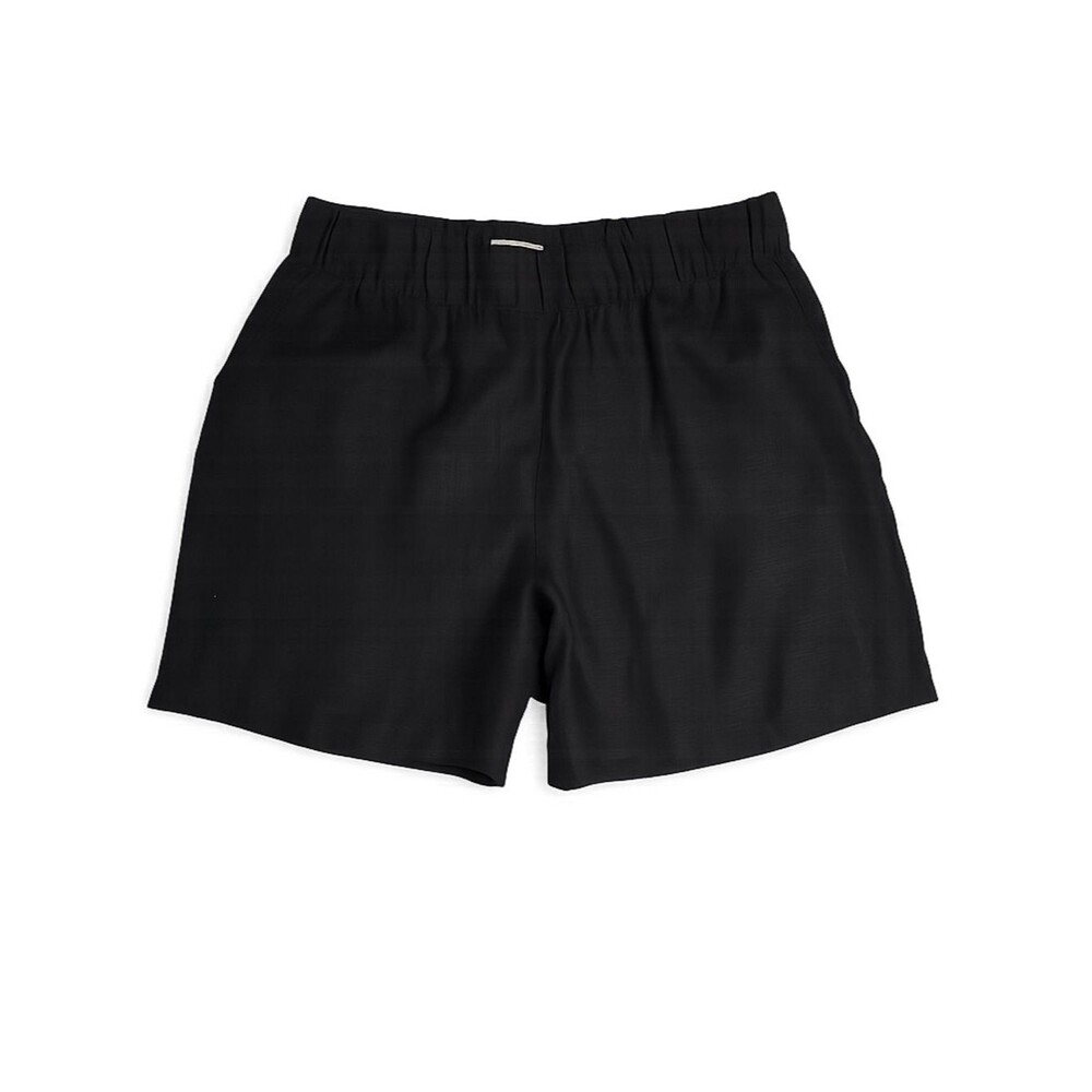 Blank NYC Black Linen Blend Shorts Lightweight Summer Beach Womens M NWT